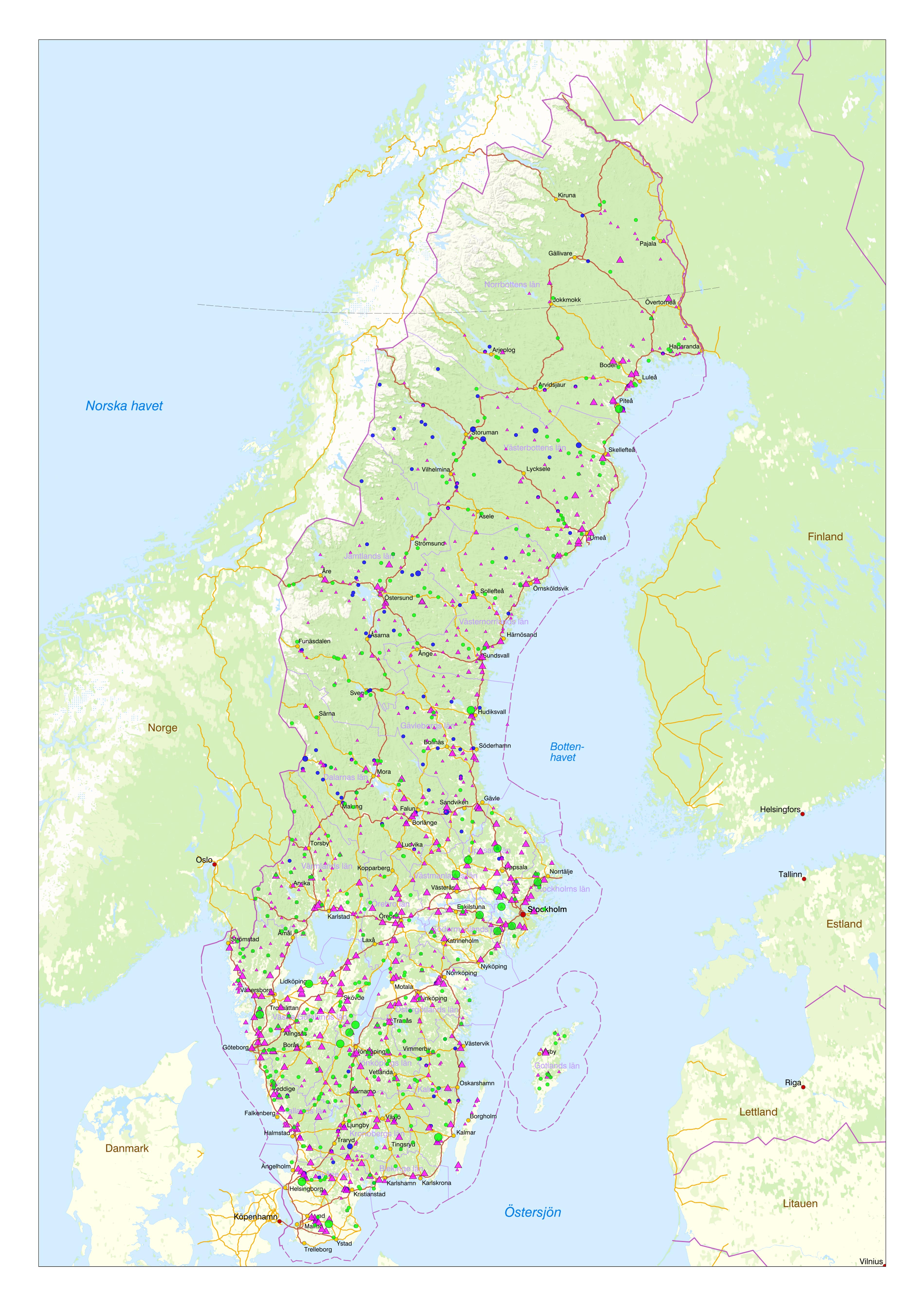 Takter i Sverige 4mi